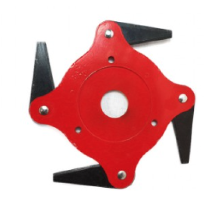 Disc metalic motocoasa cu 4 dinti mobili MX509