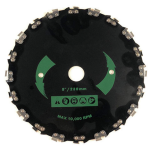 Disc Motocoasa cu Dinti Lant Drujba 230x 20T Negru