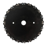 Disc NR 9 pentru motocoasa 230 X 20T cu dinti tip lant drujba MX693 