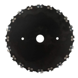 Disc NR 9 pentru motocoasa 230 X 20T cu dinti tip lant drujba MX693 