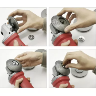 Disc Polizor Unghiular 125 Ø pentru Slefuire Lemn Rotunjit