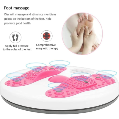 Disc rotativ de fitness cu corzi elastice