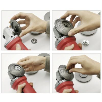 Disc Slefuire Polizor Unghiular Pentru Lemn Conic 100 Ø Gold