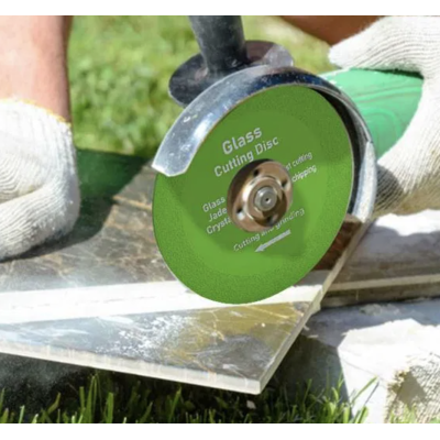 Disc VERDE de taiere a sticlei pentru polizor unghiular 125 X 22.2