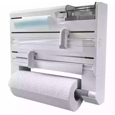 Dispenser triplu de bucatarie cu montare pe perete