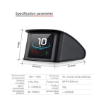 Display Head Up T600 Kilometraj cu GPS
