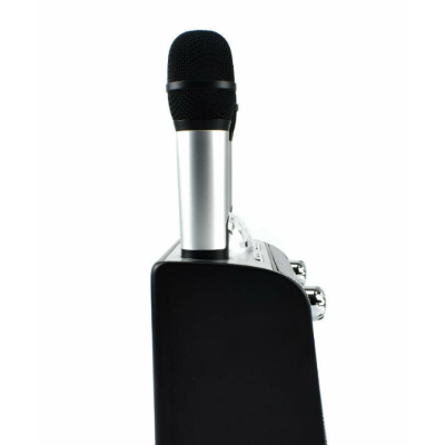 Dispozitiv Karaoke Disco Q YX899 putere 15W cu 2 microfoane wireles