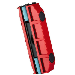 Dispozitiv magnetic special pentru curatatea geamurilor ROSU