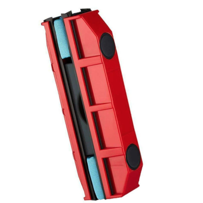 Dispozitiv magnetic special pentru curatatea geamurilor ROSU