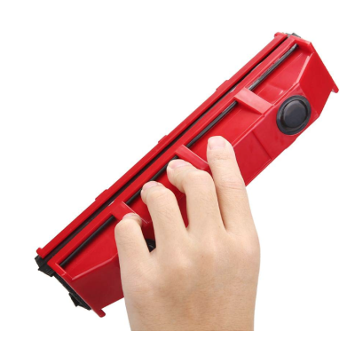 Dispozitiv magnetic special pentru curatatea geamurilor ROSU