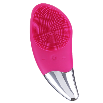 Dispozitiv Masaj, Curatare si Ingrijire Faciala tip perie ROZ Sonic Facial Brush