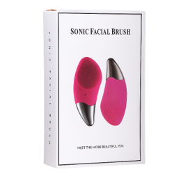 Dispozitiv Masaj Curatare si Ingrijire Faciala tip perie ROZ Sonic Facial Brush