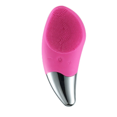 Dispozitiv Masaj, Curatare si Ingrijire Faciala tip perie ROZ Sonic Facial Brush