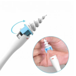 Dispozitiv pentru curatarea urechilor 16 varfuri din silicon pentru igiena adecvata si sanatatea urechii