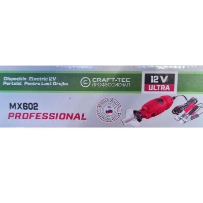 Dispozitiv portabil electric 12 V pentru ascutit lant drujba CRAFT TEC MX602