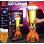 Dozator Bere cu Boxa bluetooth si LED Beer Cannon 3L pentru Petreceri