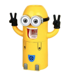 Dozator Minion pasta de dinti si suport periute Dozator Minion pasta de dinti si suport periute