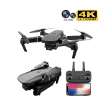 Drona E88 PRO 4K brate pliabile 2 camere wifi buton de Return To Home camera 4k HD cu transmisie live pe telefon