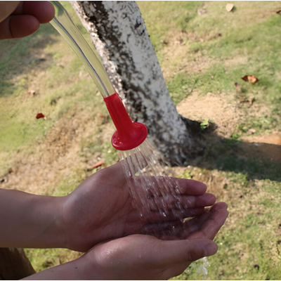 Dus solar pentru camping PVC Capacitate 20L Negru