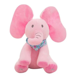 Elefant PINK interactiv Vorbeste Canta si Flutura urechile Elefant PINK interactiv Vorbeste Canta si Flutura urechile