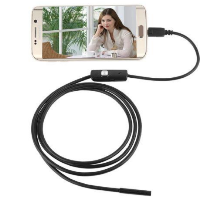 Endoscop Android/ PC 1 METRU Camera Waterproof conectare MicroUsb