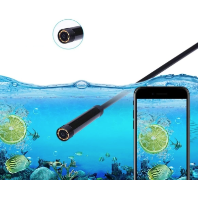 Endoscop Camera Android 10 Metri Waterproof Universala Slim pentru Inspectie Auto Conectare MicroUsb
