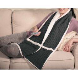 Esarfa / Fular GRI cu buzunare captuseala moale