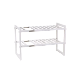 Etajera ajustabila cu doua rafturi de pus sub chiuveta 50 pana la 70 cm
