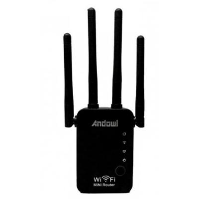 Extender WiFi Andowl Q T85 aparat extindere semnal wifi cu o singur banda 2,4 GHz