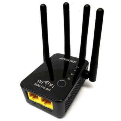 Extender WiFi Andowl Q T85 aparat extindere semnal wifi cu o singur banda 2,4 GHz