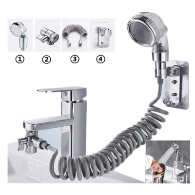 Extensor pentru robinet de baie cu furtun flexibil