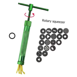 Extruder profesional cu infiletare din metal pentru pasta de modelaj