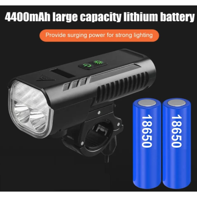 Far cu claxon bicicleta FY-336 1000 lumeni cu 8 moduri de iluminare