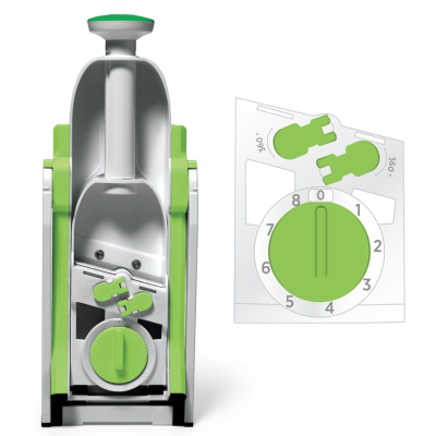 Feliator de legume pliabil tip mandolina cu 4 functii tava de colectare SR 266