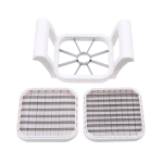 Feliator manual 3 in 1 pentru fructe legume cubulete 2 site