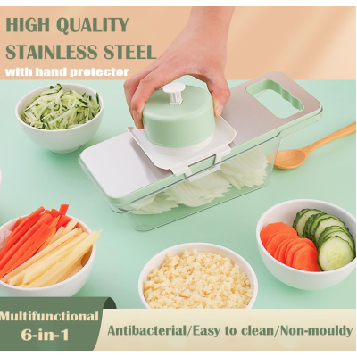 Feliator Manual Tip Mandolina 6 in 1 cu Recipient