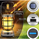 Felinar solar retro portabil Andowl Q LED1990