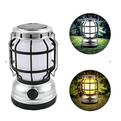 Felinar solar retro portabil Andowl Q LED1990