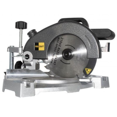 Fierastrau Circular stationar Procraft PGS2100 de 1400W cu 5000 rpm 220V taiere in unghi 185mm