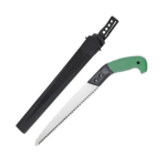 Fierastrau de gradina aluminiu cu maner rosu si cu teaca 350mm