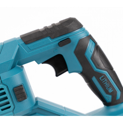 Fierastrau sabie electric German Meister XR cu 2 acumulatori 5Ah 24V 1 panza albastru