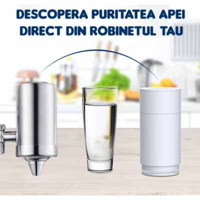 Filtru retinere impuritati apa Alb