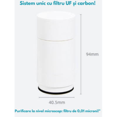 Filtru retinere impuritati apa Alb