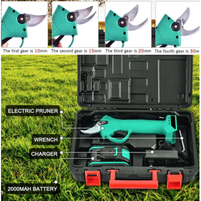 Foarfeca electrica pentru vita de vie si crengi 2 acumulatori 48VF 5Ah LEIHMANN