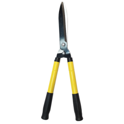 Foarfeca extensibila pentru gard viu din metal 58 / 73 cm galben MX331