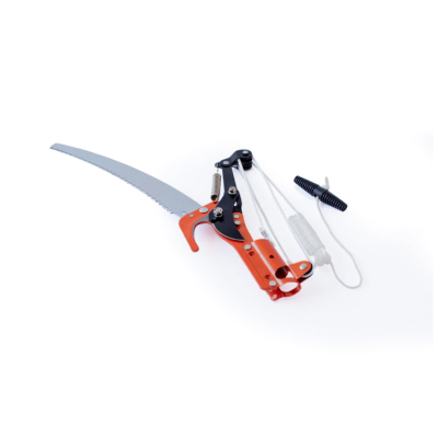 Foarfeca pentru taiat crengi la inaltime cu fierastrau