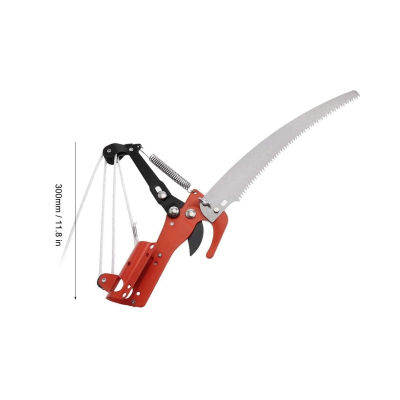 Foarfeca pentru taiat crengi la inaltime cu fierastrau