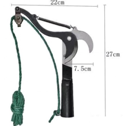 Foarfeca pentru taiat crengi la inaltime cu sfoara