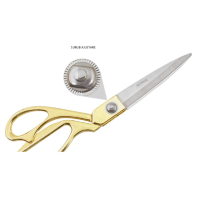 Foarfeca profesionala pentru croitorie pielarie CY K38