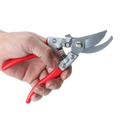 Foarfeca profesionala pentru gradina Fermax rosie